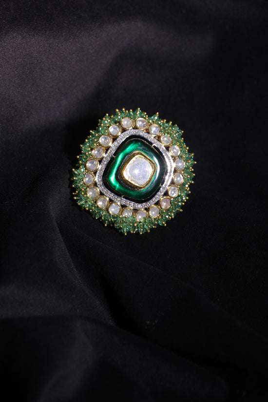 Royal Verdant Halo Ring