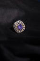 Celeste Tanzanite Halo Ring