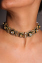 Emerald Bloom Oval-Link Bracelet