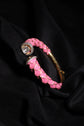 Coral Bloom Open Cuff Bracelet