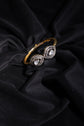 Antique Leaf Polki Bangle Bracelet