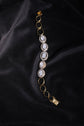 Polki Elegance Oval-Link Bracelet