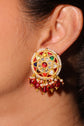 Royal Red Polki Bridal Set