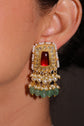 Navratna-Inspired Polki Choker Set