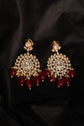 Ruby Bloom Polki Jadau Earrings