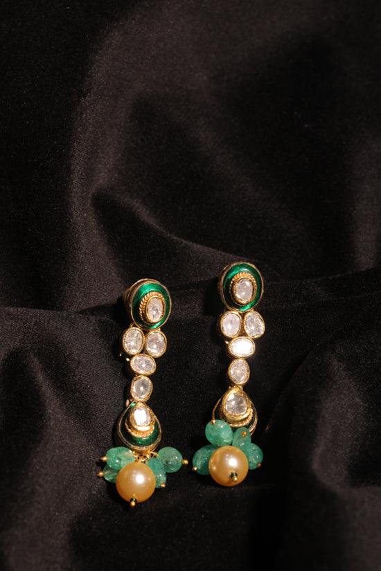 Mughal Garden Drop Earrings