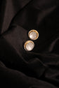 Round Polki Stud Earrings