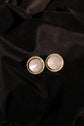 Round Polki Stud Earrings
