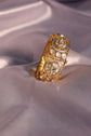 Polki Elegance Hinged Bangle