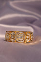 Polki Elegance Hinged Bangle