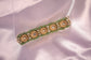 Emerald Dome Polki Hathphool Bracelet
