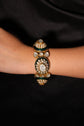 Noir Grace Pearl-Enamel Link Bracelet