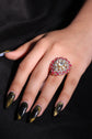 Ruby Bloom Polki Ring