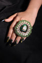 Royal Verdant Halo Ring