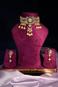 Nyra Geometric Emerald Statement Set