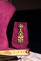 Emerald Drop Statement Necklace