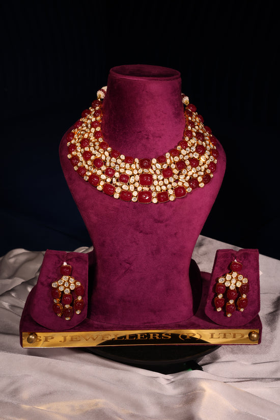 Ruby Cascade Layered Set