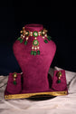 Emerald Ruby Choker Set