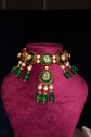 Emerald Ruby Choker Set