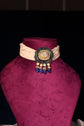 Sapphire Polki Pendant Necklace Set