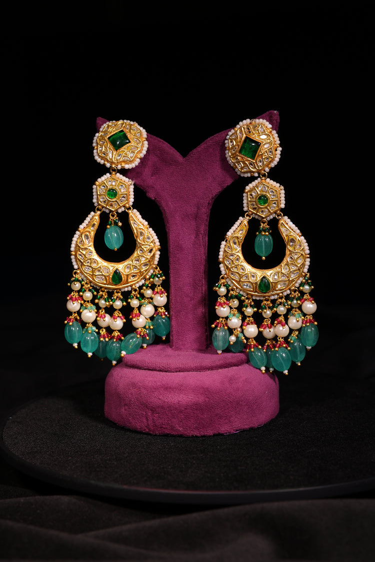 Polki Earrings