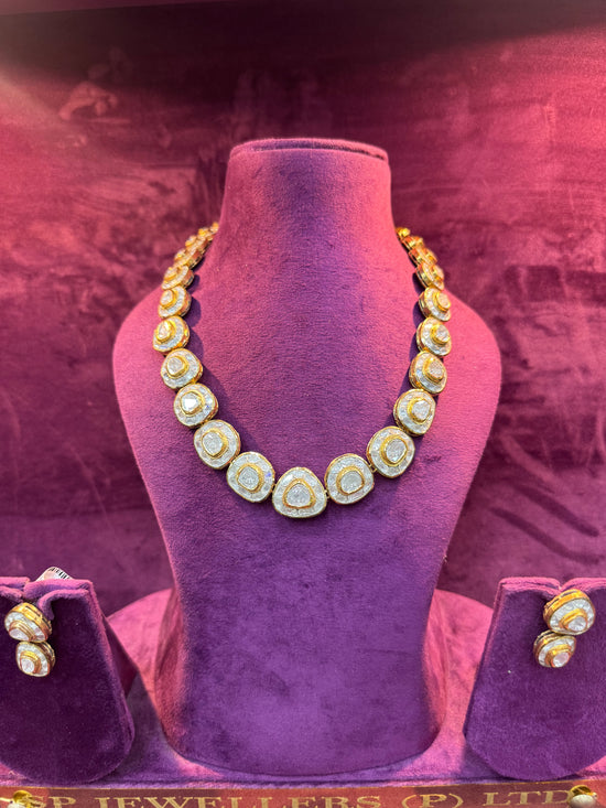 Polki Mirage Necklace Set