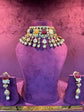 Royal Multicolor Navratna Choker Set