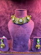 Zahira Polki Enamel Choker Set