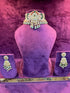 Luxurious Polki Gold Necklace with Multi-layered Pearls for Premium Wedding Look by SP Jewellers