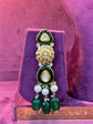 Exclusive Bridal Polki Earrings Set, Handcrafted Gold Jewelry for Wedding Celebrations by SP Jewellers