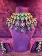 royal polki necklace set gold with polki for bride and wedding collection by SP Jewellers