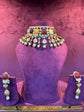 Designer Polki Gold Necklace, Perfect for Royal Bridal Wedding Look by SP Jewellers
