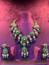 Latest polki necklace designs in gold for bride and festive wear by SP Jewellers