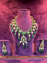 Elegant Polki Earrings Set for Bride, Traditional Wedding Jewelry in Gold by SP Jewellers