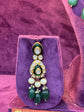 Handcrafted Polki Earrings in Gold for Bride, Elegant Wedding Collection by SP Jewellers