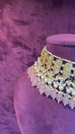 Pink Choker Necklace Set