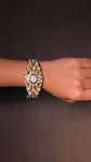 Regal Polki Cuff Bangle