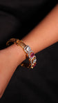 Rosé Gleam Cushion-Cut Bracelet