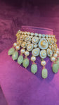 Polki Choker Necklace Set