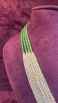 Green Grace Beaded Necklace Set