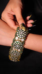 Rajasthani Polki Pearl Cuff Bracelet