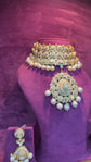 Heritage Pearl Polki Choker Set