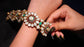 Heirloom Floral Polki-Kundan Bracelet