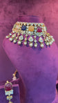 Royal Multicolor Navratna Choker Set