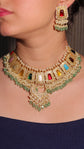 Navratna-Inspired Polki Choker Set