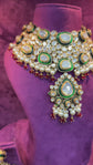 Regal Polki Meenakari Choker Necklace Set