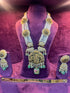 Layered Polki Necklace in Gold for Bridal Look, Elegant Indian Wedding Jewelry by SP Jewellers